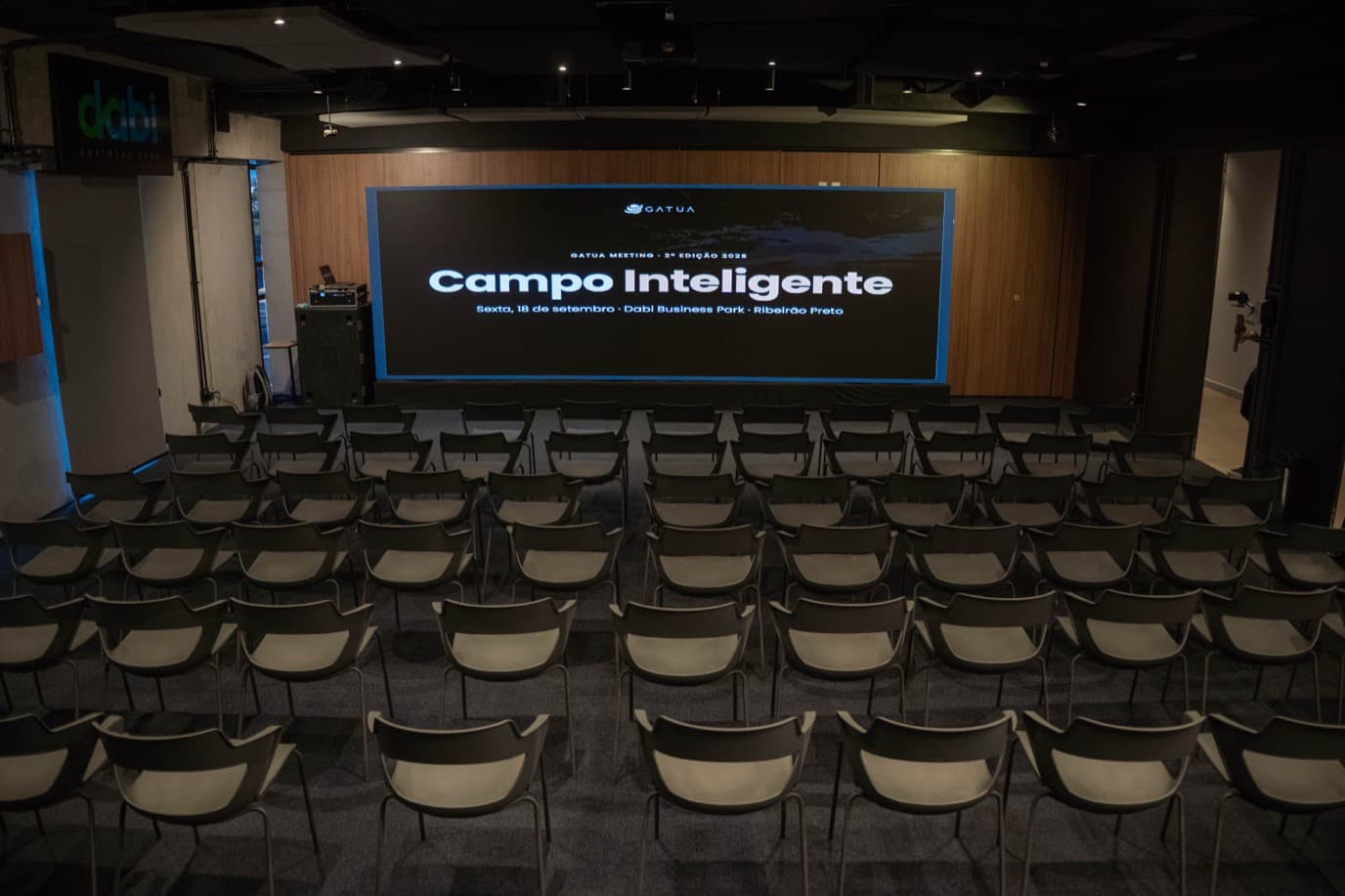 Plenária do Gatua Meeting Campo Inteligente, no Dabi Business Park, em Ribeirão Preto